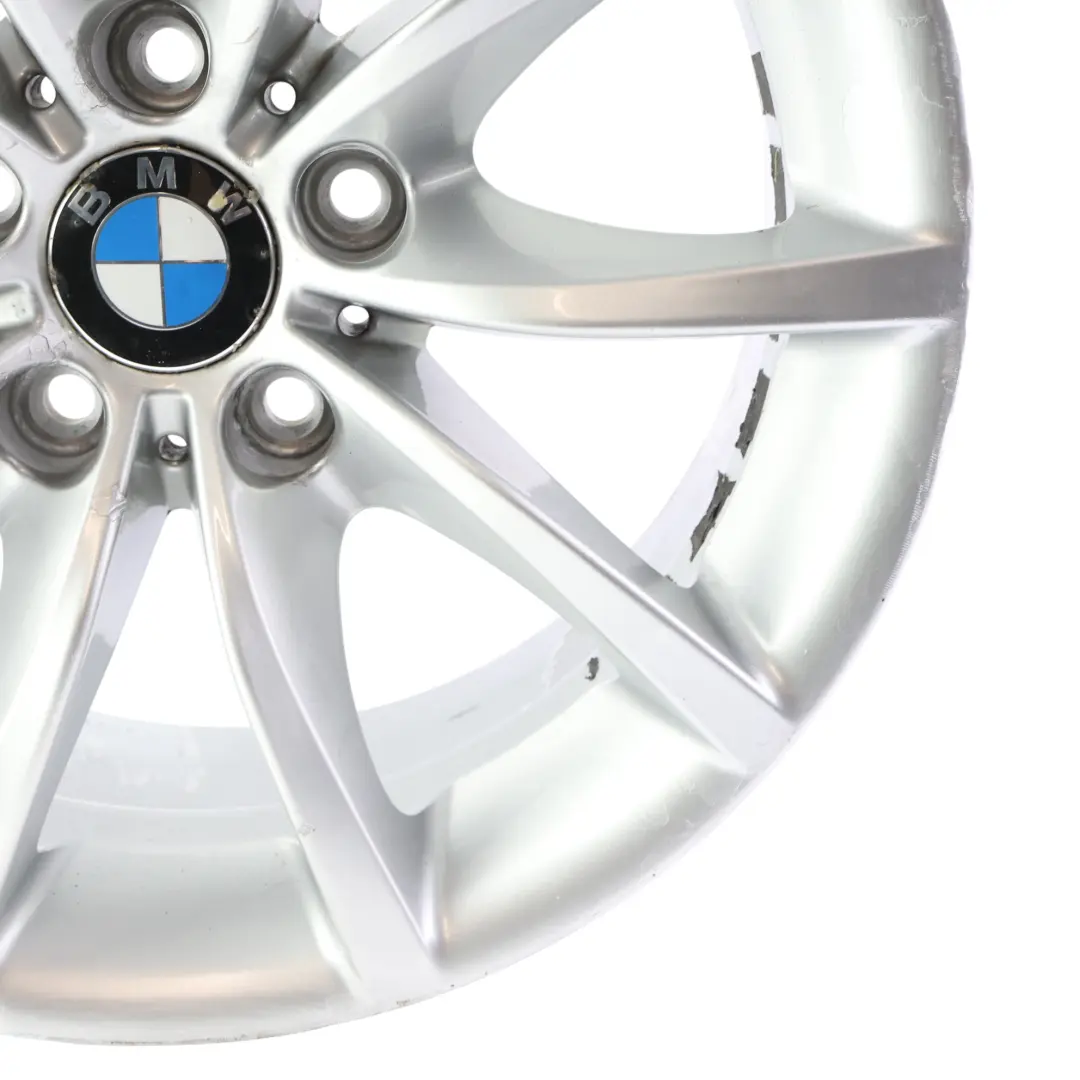 BMW E60 E61 Wheel Rim Alloy Silver 17" 8J ET:20 V-Spoke 245 - SKU 6777348-2 - Part number 6777348