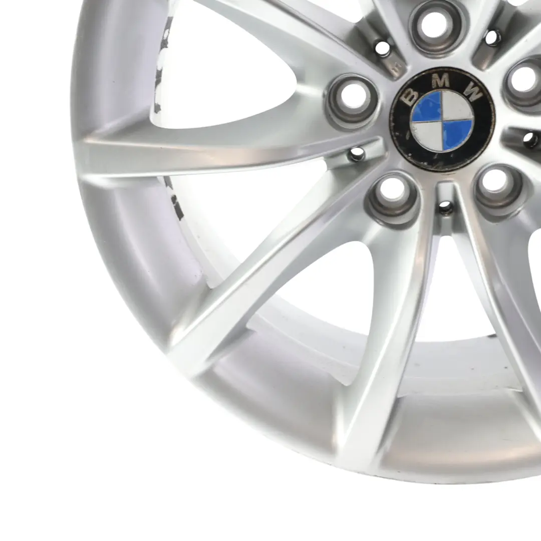 Rim Alloy Silver 17" 8J ET:20 V-Spoke 245 to BMW E60 E61 Wheel with Part number 6777348 BMW E60 E61 Wheel Rim Alloy Silver 17" 8J ET:20 V-Spoke 245 - SKU 6777348-3 - Part number 6777348