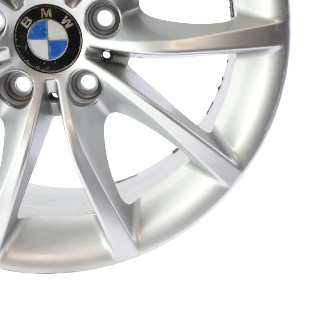 Rim Alloy Silver 17" 8J ET:20 V-Spoke 245 to BMW E60 E61 Wheel with Part number 6777348 BMW E60 E61 Wheel Rim Alloy Silver 17" 8J ET:20 V-Spoke 245 - SKU 6777348-3 - Part number 6777348
