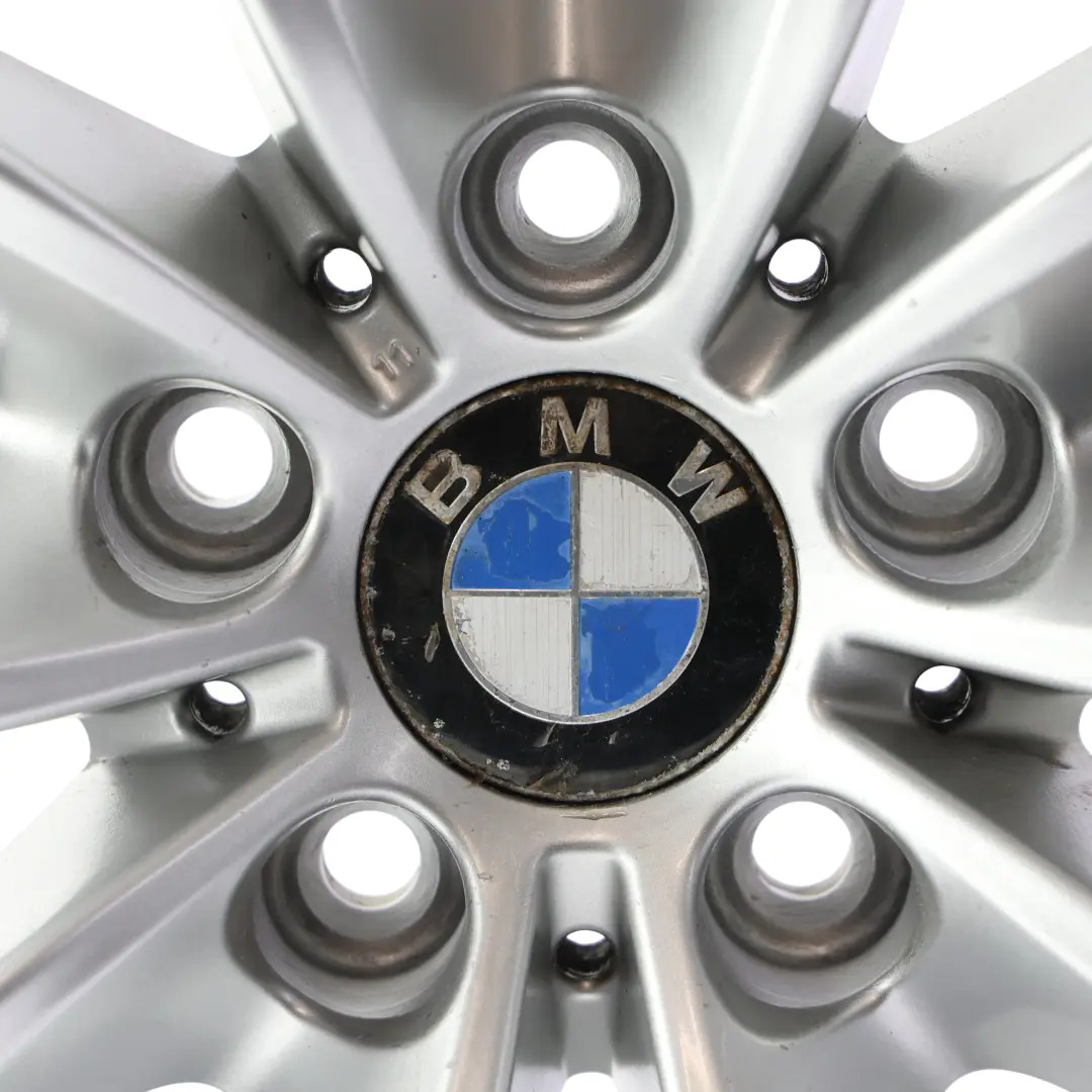 Rim Alloy Silver 17" 8J ET:20 V-Spoke 245 to BMW E60 E61 Wheel with Part number 6777348 BMW E60 E61 Wheel Rim Alloy Silver 17" 8J ET:20 V-Spoke 245 - SKU 6777348-3 - Part number 6777348