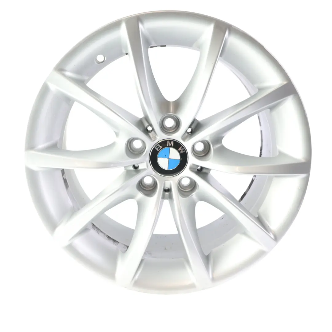 BMW E60 E61 Wheel Rim Alloy Silver 17" 8J ET:20 V-Spoke 245 - SKU 6777348-4 - Part number 6777348