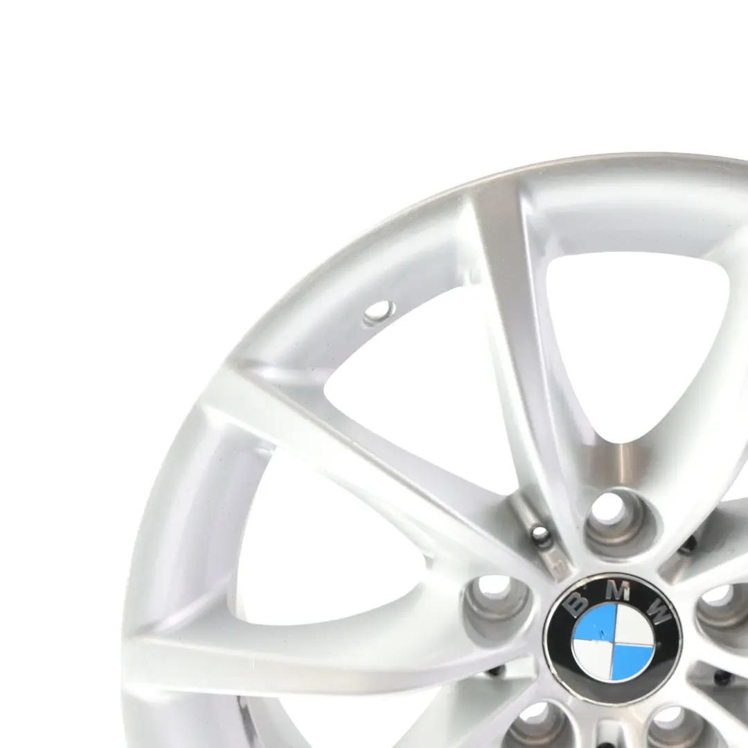 BMW E60 E61 Wheel Rim Alloy Silver 17" 8J ET:20 V-Spoke 245 - SKU 6777348-4 - Part number 6777348