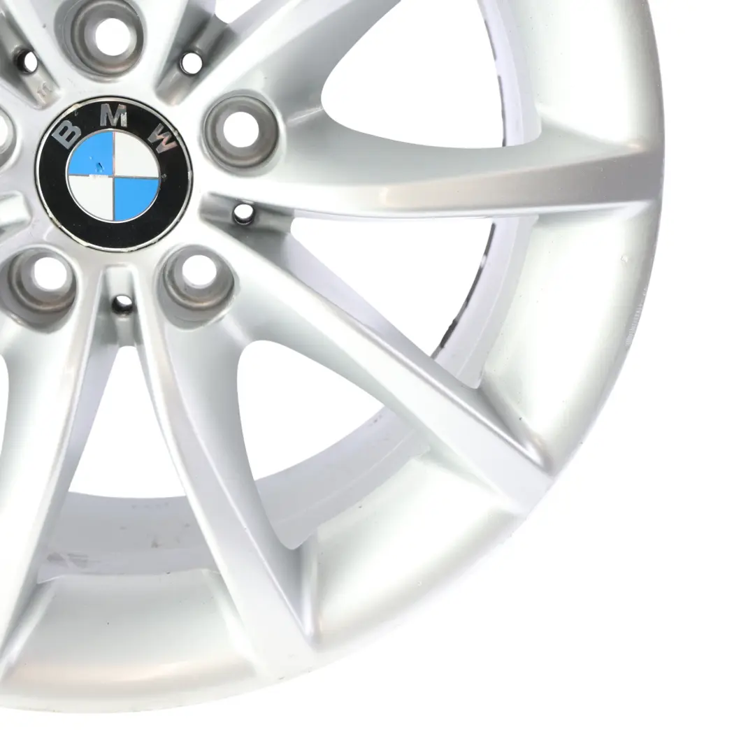 Rim Alloy Silver 17" 8J ET:20 V-Spoke 245 to BMW E60 E61 Wheel with Part number 6777348 BMW E60 E61 Wheel Rim Alloy Silver 17" 8J ET:20 V-Spoke 245 - SKU 6777348-4 - Part number 6777348