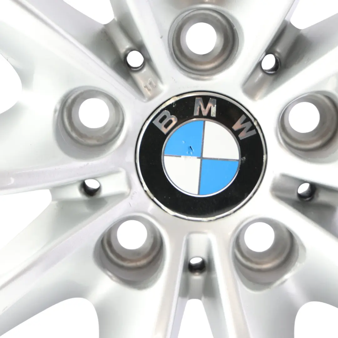 BMW E60 E61 Wheel Rim Alloy Silver 17" 8J ET:20 V-Spoke 245 - SKU 6777348-4 - Part number 6777348