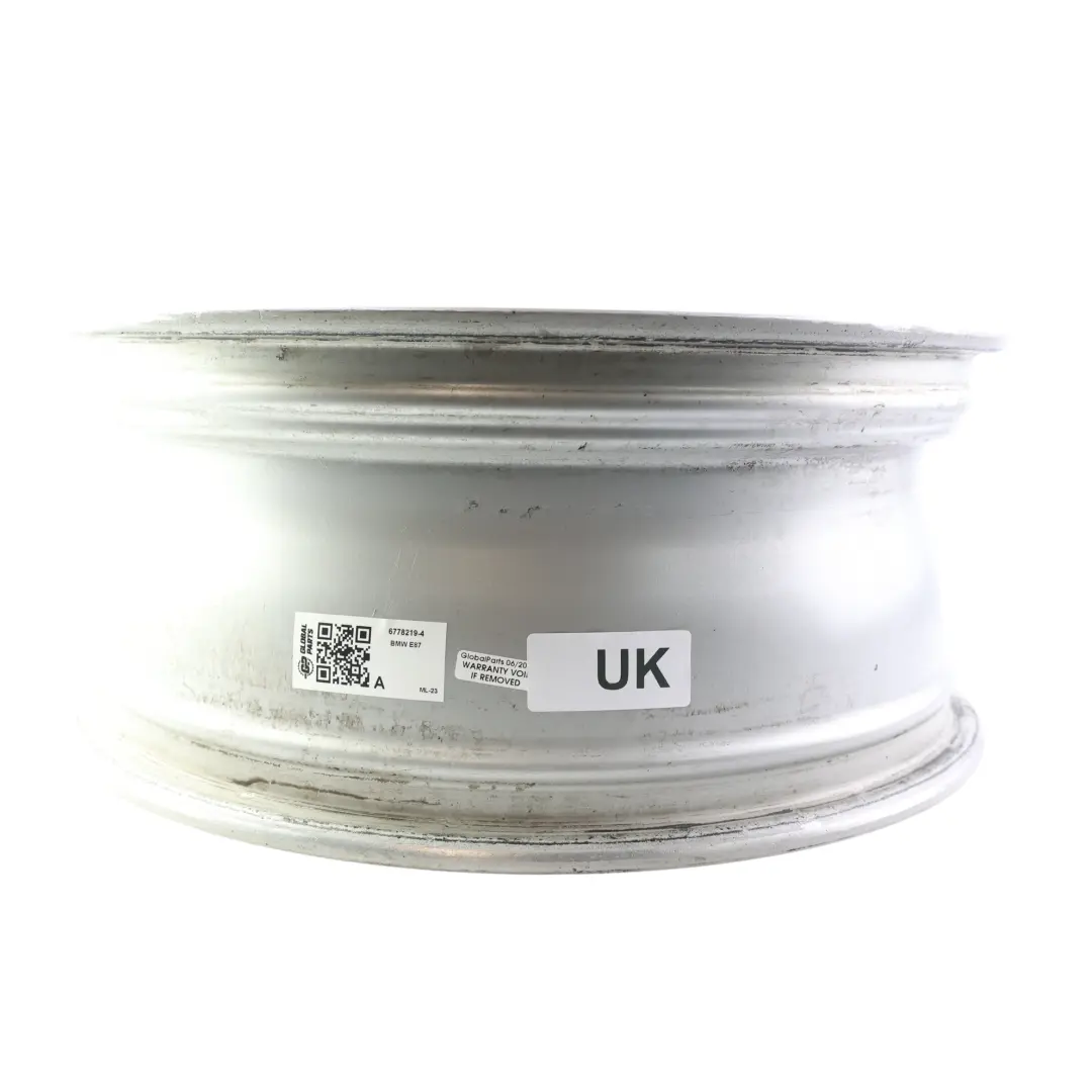 Silber Alu Felge Alufelge 7J ET:47 Sternspeiche 256 für BMW E81 E82 E87 E88 mit Teilenummer 6778219 BMW E81 E82 E87 E88 Silber Alu Felge Alufelge 7J ET:47 Sternspeiche 256 - SKU 6778219-4 - Teilenummer 6778219
