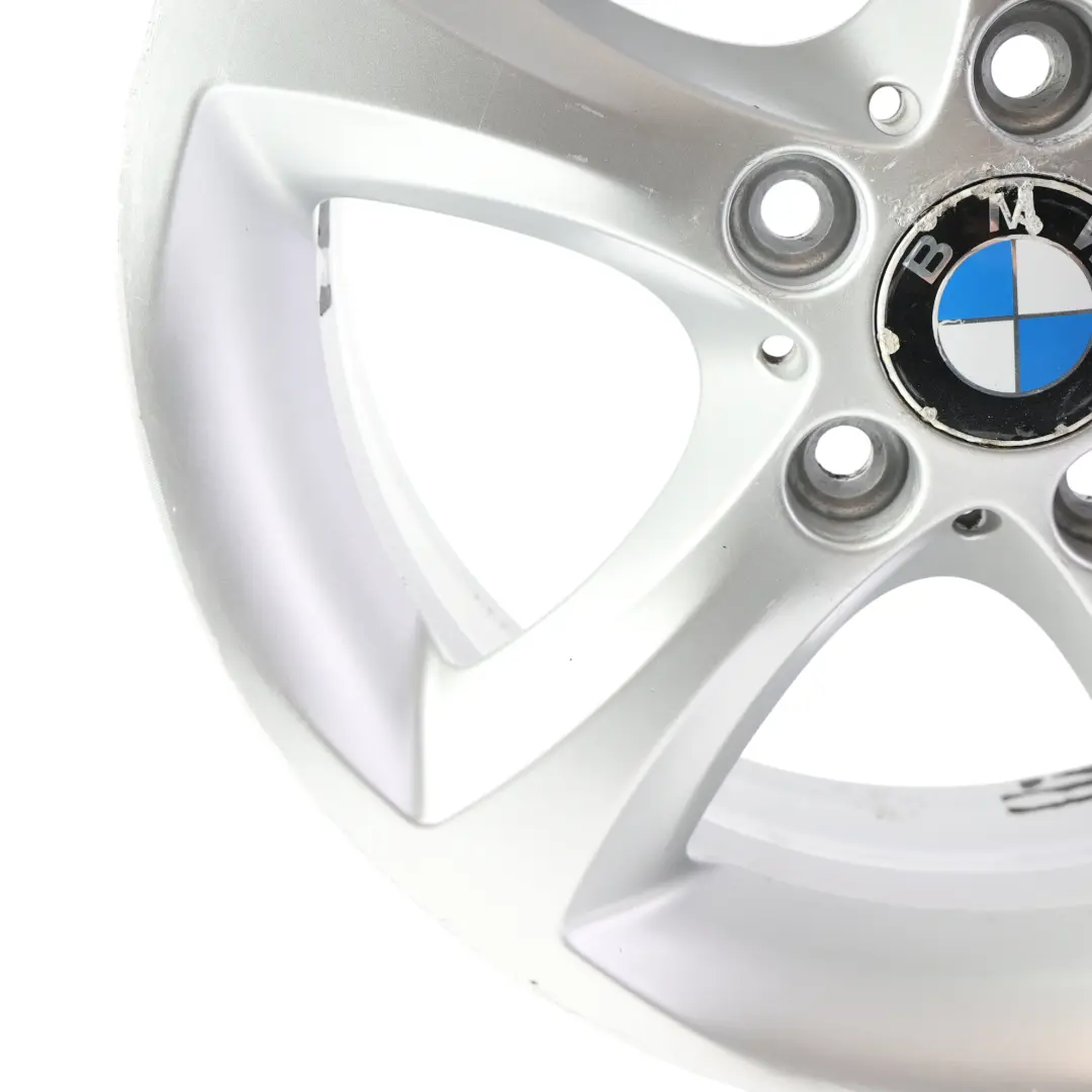 BMW E81 E82 E87 E88 Argento Cerchio AlluMini o Alufelge 7J ET: 47 - SKU 6778219-4 - Numero di parte 6778219