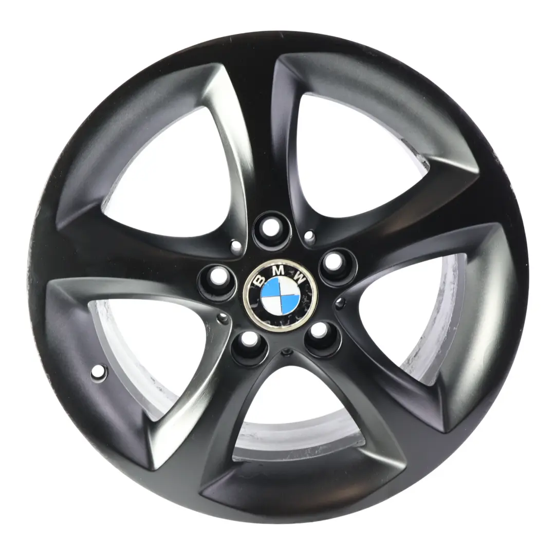 BMW E81 E87 Schwarz Alu Felge Alufelge Sternspeiche 256 ET:47 7J - SKU 6778219-6 - Teilenummer 6778219