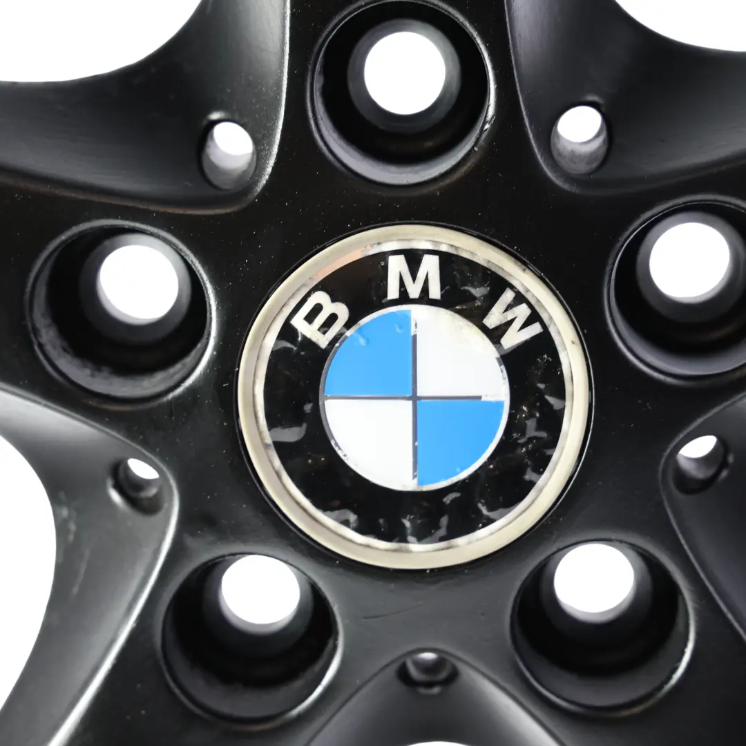 llanta De aleacion negro 17 "Start Spoke 256 ET:47 7J para BMW E81 E87 con número de pieza 6778219 BMW E81 E87 llanta De aleacion negro 17 "Start Spoke 256 ET:47 7J - SKU 6778219-6 - Número de pieza 6778219