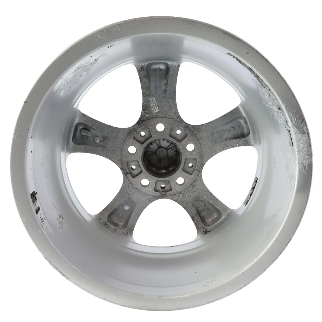Silberne Leicht Metall Felge 17" ET:47 7J für BMW E81 E82 E87 mit Teilenummer 6778219 BMW E81 E82 E87 Silberne Leicht Metall Felge 17" ET:47 7J - SKU 6778219-7 - Teilenummer 6778219