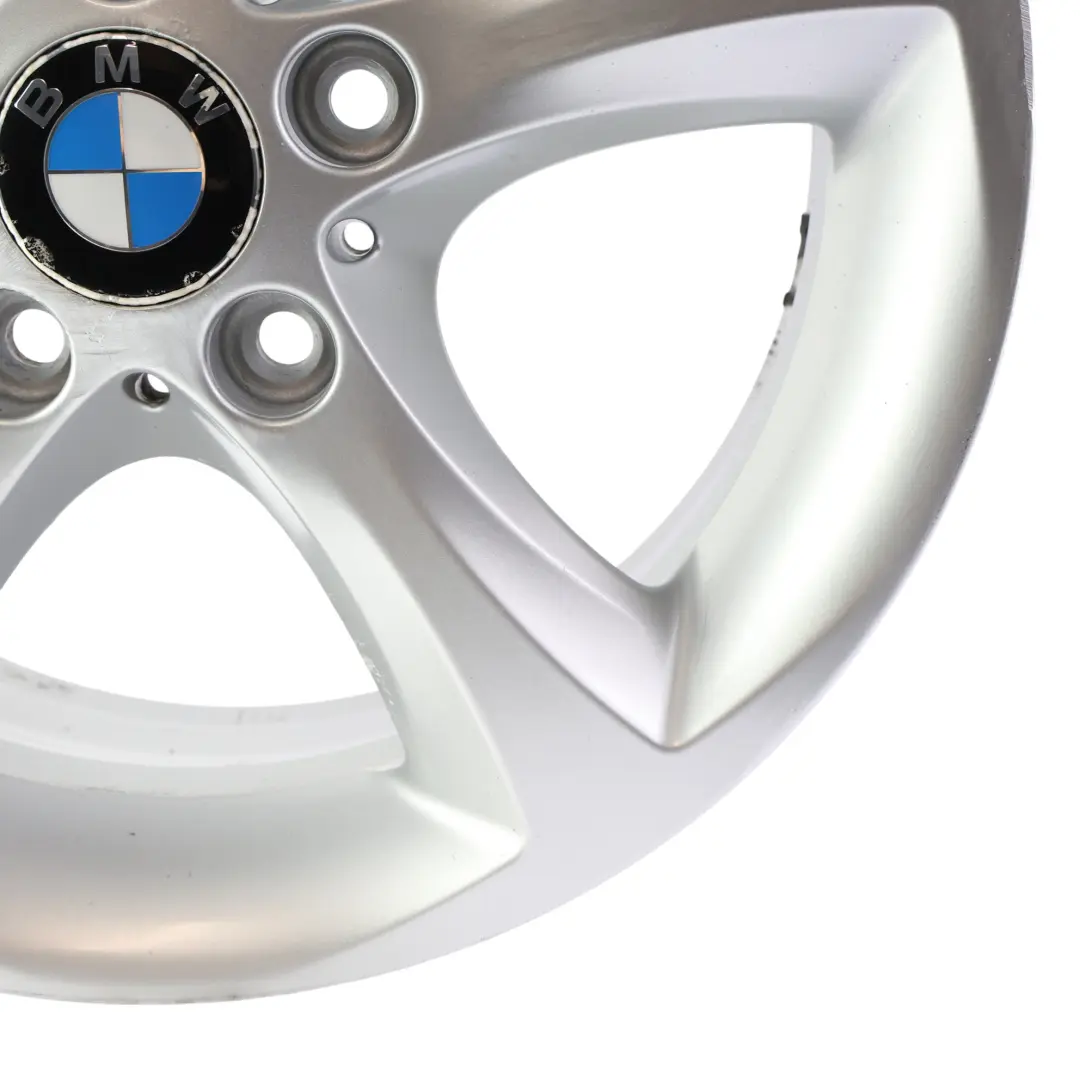BMW E81 E82 E87 E88 Jante argentée alliage 17" Star Spoke 256 ET:47 7J - SKU 6778219-7 - Numéro de pièce 6778219