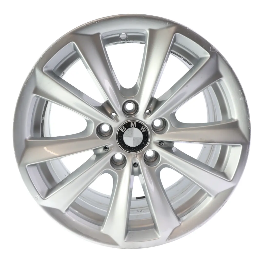 Alloy Wheel Rim 17" V Spoke 236 8J ET:30 to BMW F10 F11 F12 Silver with Part number 6780720 BMW F10 F11 F12 Silver Alloy Wheel Rim 17" V Spoke 236 8J ET:30 - SKU 6780720-3 - Part number 6780720