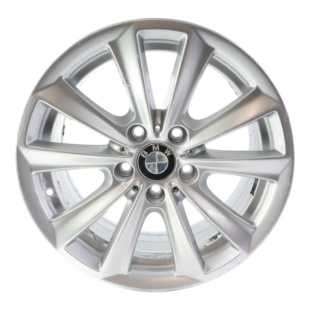 Alloy Wheel Rim 17" V Spoke 236 8J ET:30 to BMW F10 F11 F12 Silver with Part number 6780720 BMW F10 F11 F12 Silver Alloy Wheel Rim 17" V Spoke 236 8J ET:30 - SKU 6780720-4 - Part number 6780720