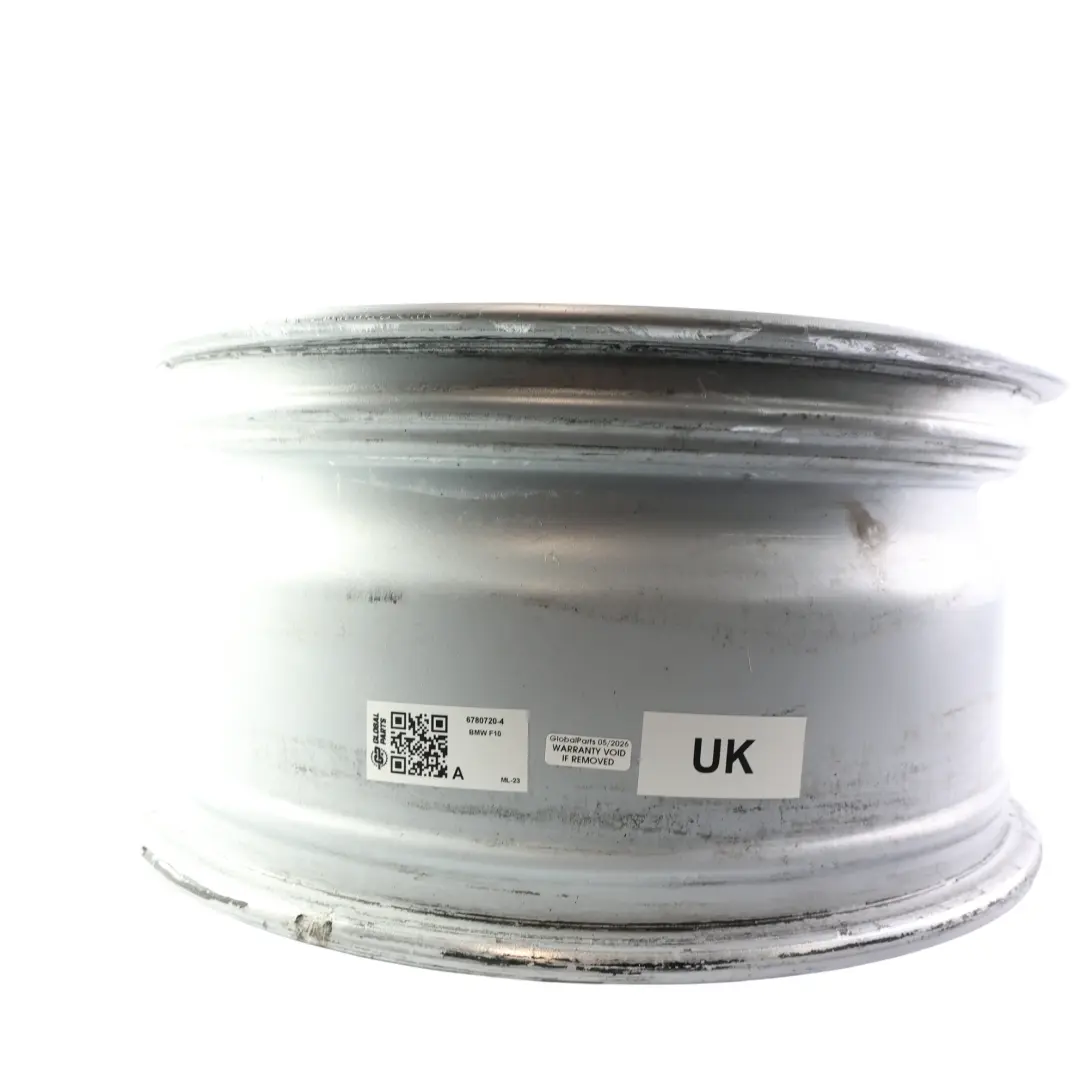 Alloy Wheel Rim 17" V Spoke 236 8J ET:30 to BMW F10 F11 F12 Silver with Part number 6780720 BMW F10 F11 F12 Silver Alloy Wheel Rim 17" V Spoke 236 8J ET:30 - SKU 6780720-4 - Part number 6780720