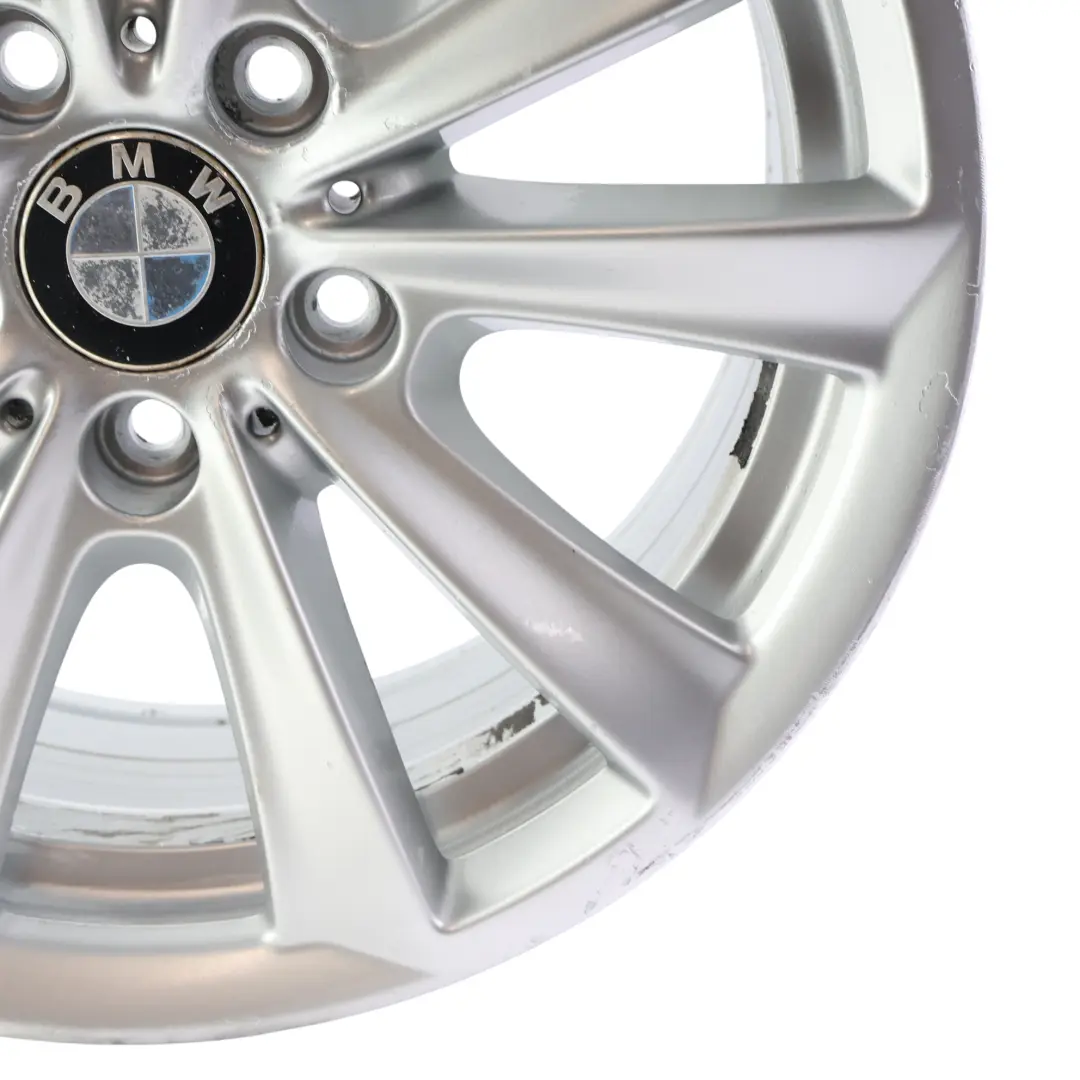 Alloy Wheel Rim 17" V Spoke 236 8J ET:30 to BMW F10 F11 F12 Silver with Part number 6780720 BMW F10 F11 F12 Silver Alloy Wheel Rim 17" V Spoke 236 8J ET:30 - SKU 6780720-4 - Part number 6780720