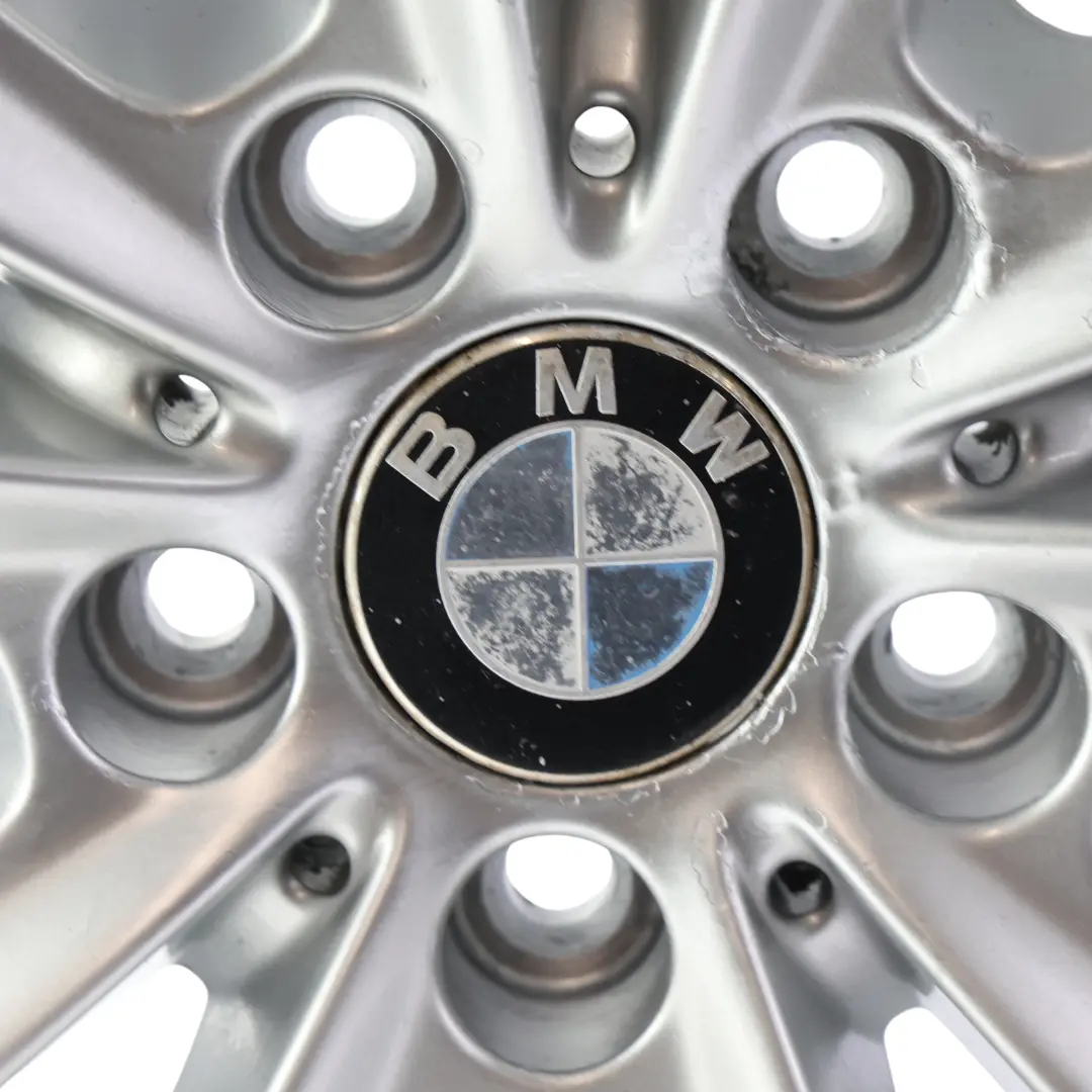 BMW F10 F11 F12 Silver Alloy Wheel Rim 17" V Spoke 236 8J ET:30 - SKU 6780720-4 - Part number 6780720