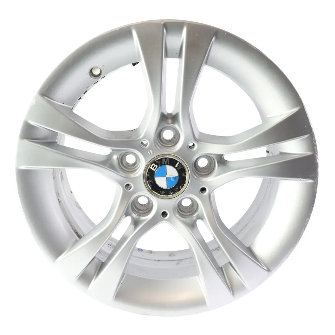 Alufelge Alu Felge 16" Doppel Speiche 268 7J ET:31 für BMW E90 E91 mit Teilenummer 6780907 BMW E90 E91 Alufelge Alu Felge 16" Doppel Speiche 268 7J ET:31 - SKU 6780907-1 - Teilenummer 6780907