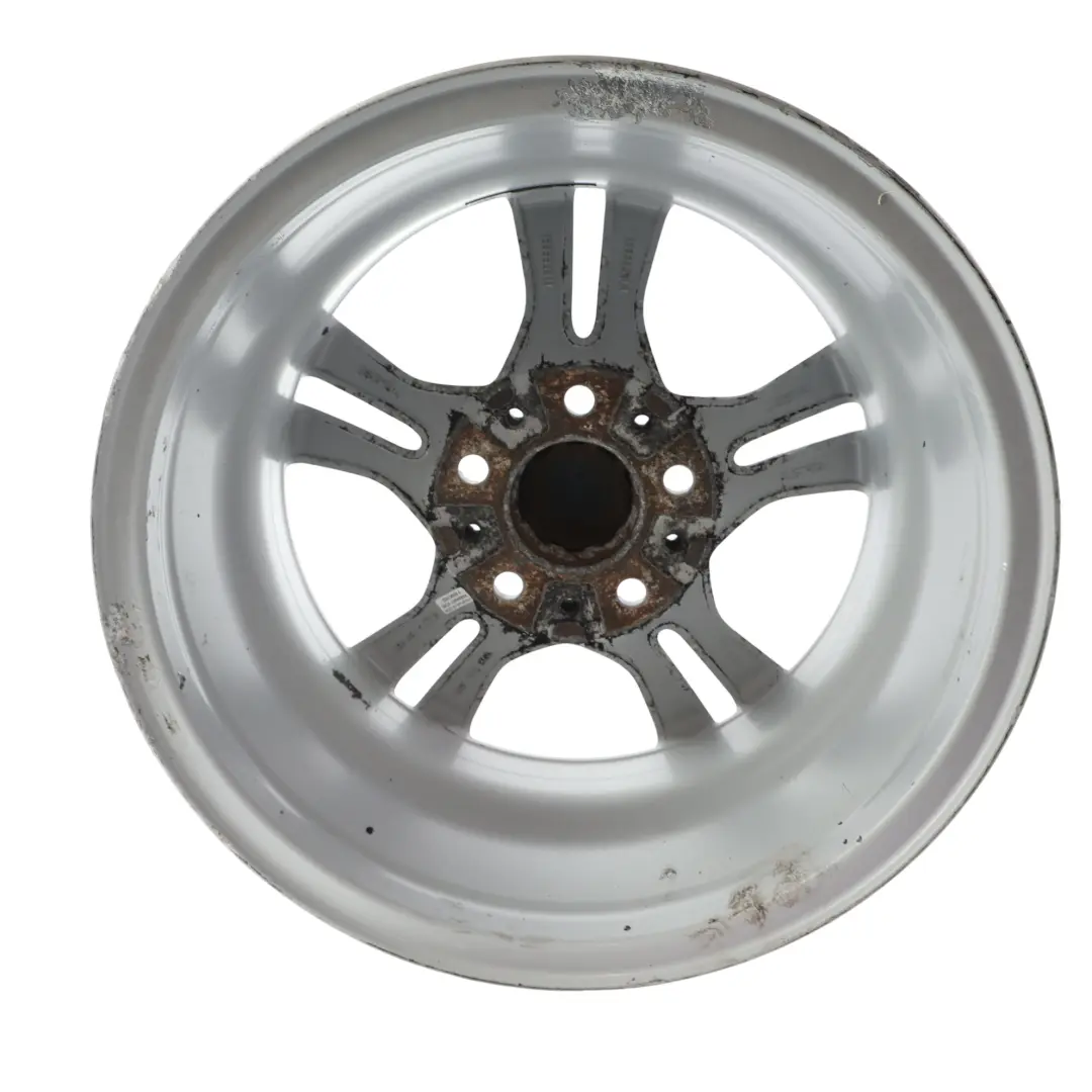 Cerchio In Lega Argento 16" A Doppi Raggi 268 7J ET:31 per BMW E90 E91 con numero di parte 6780907 BMW E90 E91 Cerchio In Lega Argento 16" A Doppi Raggi 268 7J ET:31 - SKU 6780907-2 - Numero di parte 6780907
