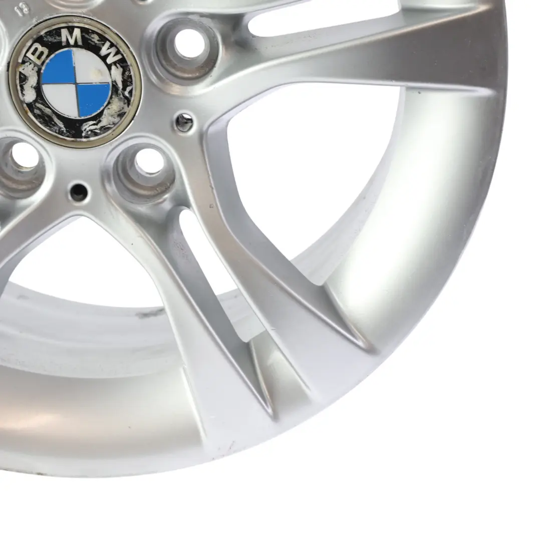 BMW E90 E91 Silver Alloy Wheel Rim 16" Double Spoke 268 7J ET:31 - SKU 6780907-3 - Part number 6780907