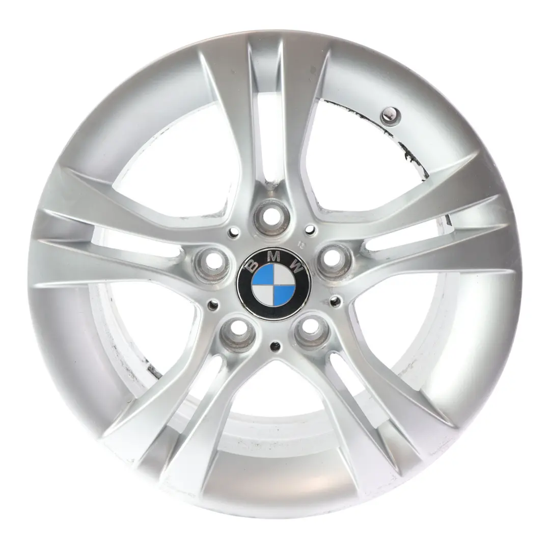 Reihe E90 E91 Alufelge Alu Felge 16" Doppel Speiche 268 7J ET:31 für BMW 3 mit Teilenummer 6780907 BMW 3 Reihe E90 E91 Alufelge Alu Felge 16" Doppel Speiche 268 7J ET:31 - SKU 6780907-5 - Teilenummer 6780907