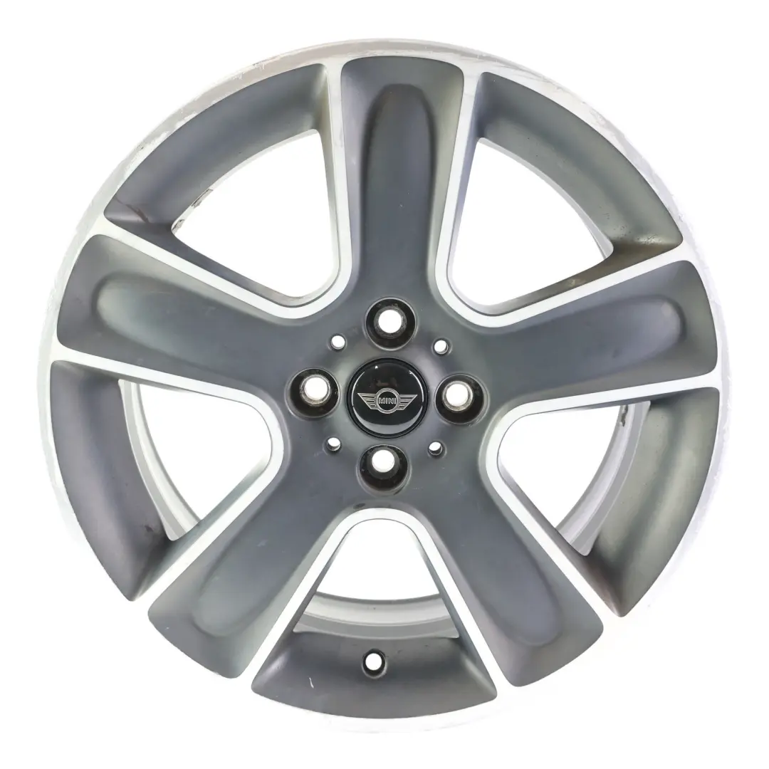 Alloy Rim 17" 7J ET:48 Black Star Bullet 111 to Mini Cooper One R55 R56 R57 Wheel with Part number 6784124 Mini Cooper One R55 R56 R57 Wheel Alloy Rim 17" 7J ET:48 Black Star Bullet 111 - SKU 6784124-7 - Part number 6784124