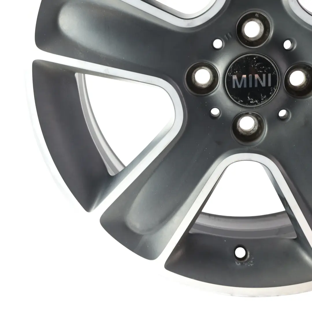 Mini Cooper One R55 R56 R57 Cerchio Lega 17" 7J ET:48 Nero Star Bullet 111 - SKU 6784124-8 - Numero di parte 6784124