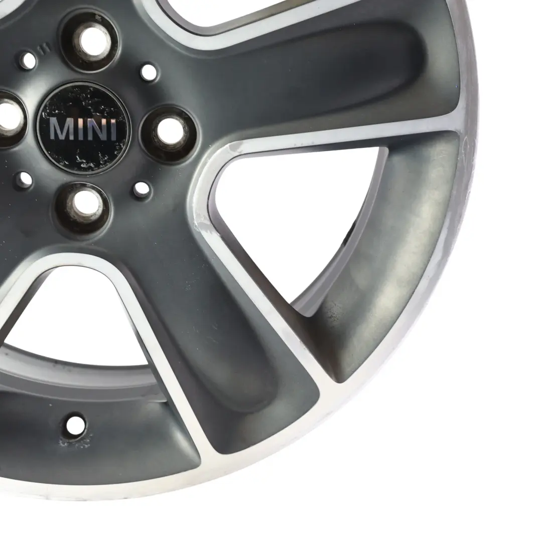 Alu Felge 17" 7J ET:48 Schwarz Stern 111 für Mini Cooper One R55 R56 R57 mit Teilenummer 6784124 Mini Cooper One R55 R56 R57 Alu Felge 17" 7J ET:48 Schwarz Stern 111 - SKU 6784124-8 - Teilenummer 6784124