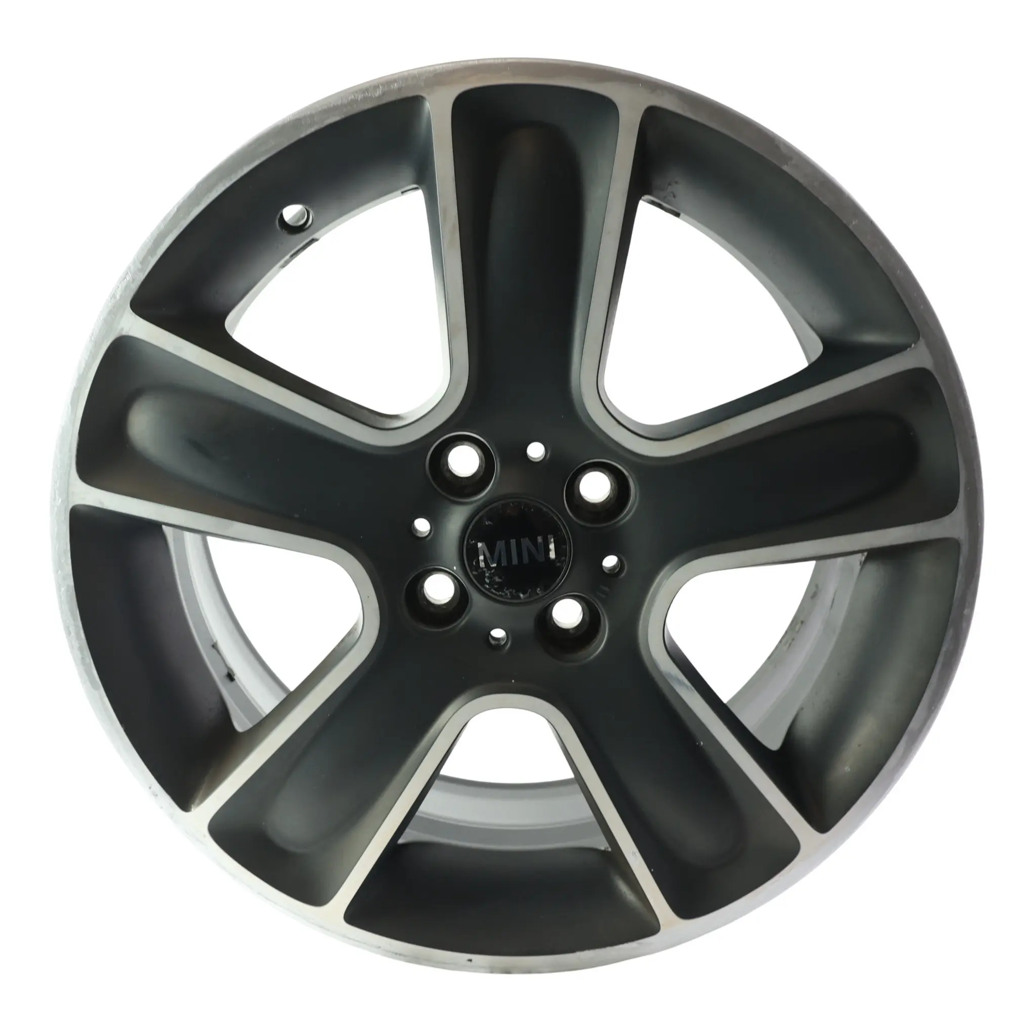 Mini Cooper One R55 R56 R57 Wheel Alloy Rim 17" 7J ET:48 Black Star Bullet 111