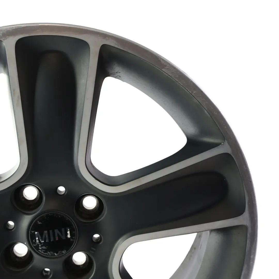 Mini Cooper One R55 R56 R57 Jante Alliage 17" 7J ET:48 Noir Star Bullet 111 - SKU 6784124-9 - Numéro de pièce 6784124