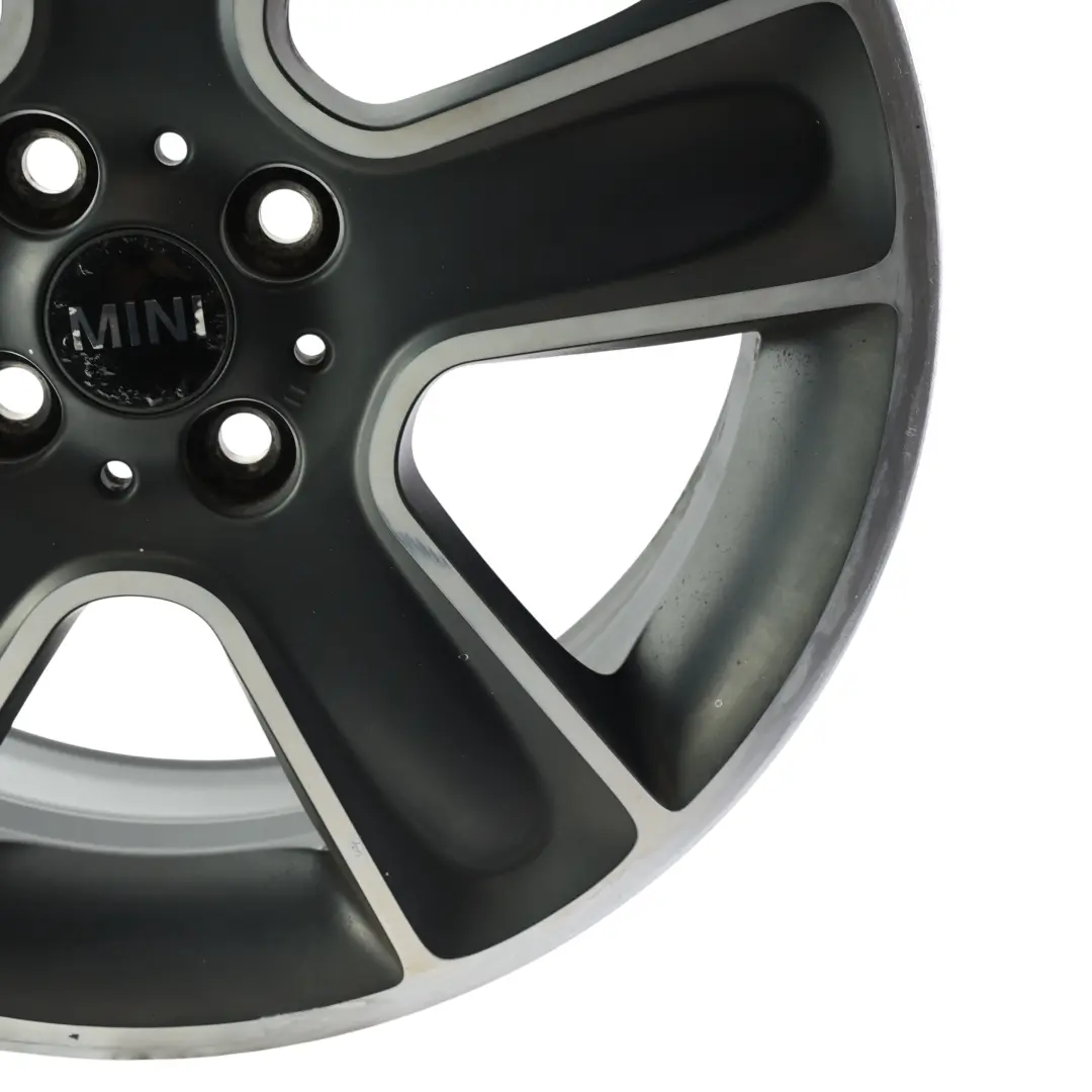 Mini Cooper One R55 R56 R57 Cerchio Lega 17" 7J ET:48 Nero Star Bullet 111 - SKU 6784124-9 - Numero di parte 6784124