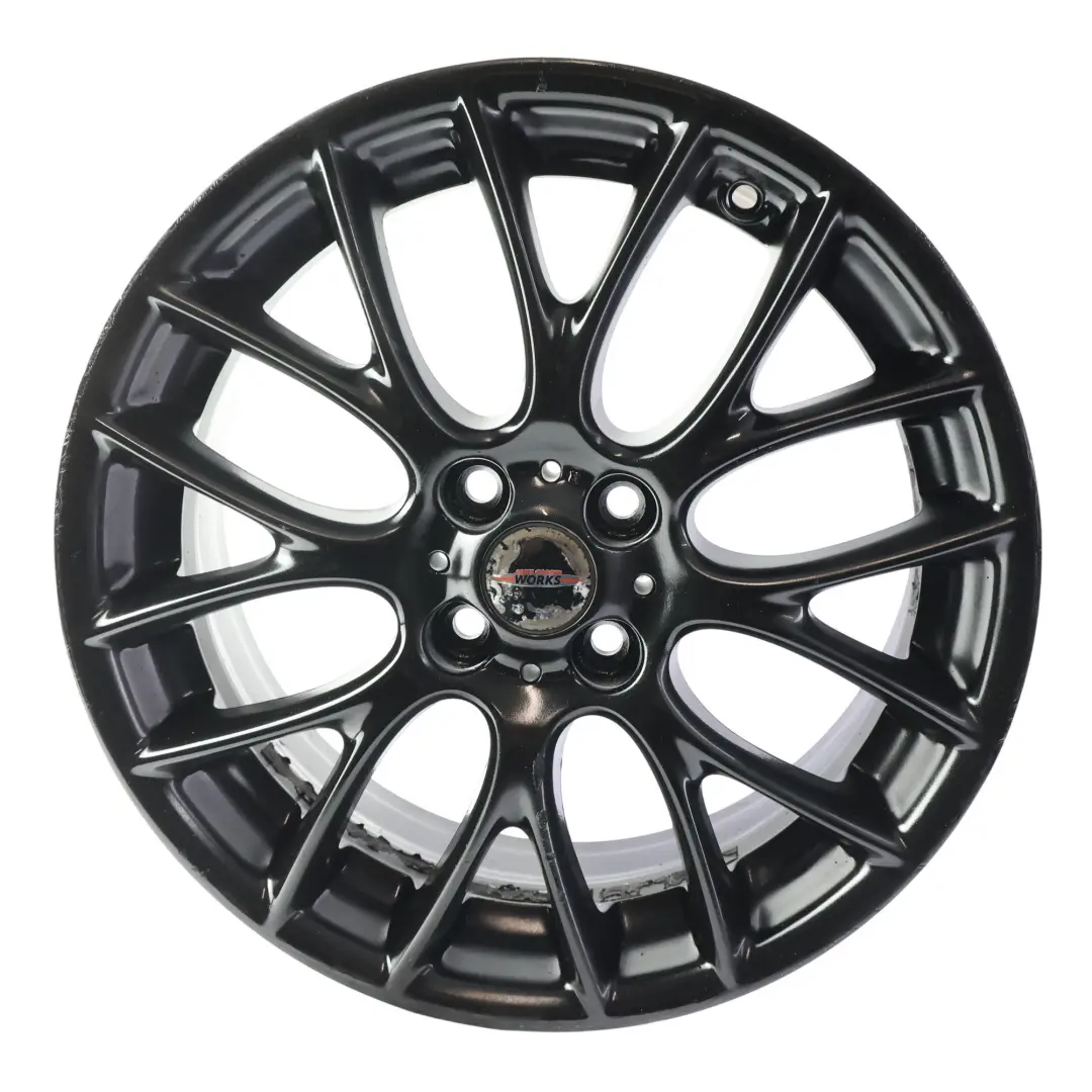 Llanta Aleación Negro 17" ET:48 7J Radios Cruzados para Mini R50 R55 R56 con número de pieza 6784130 Mini R50 R55 R56 Llanta Aleación Negro 17" ET:48 7J Radios Cruzados - SKU 6784130-5 - Número de pieza 6784130