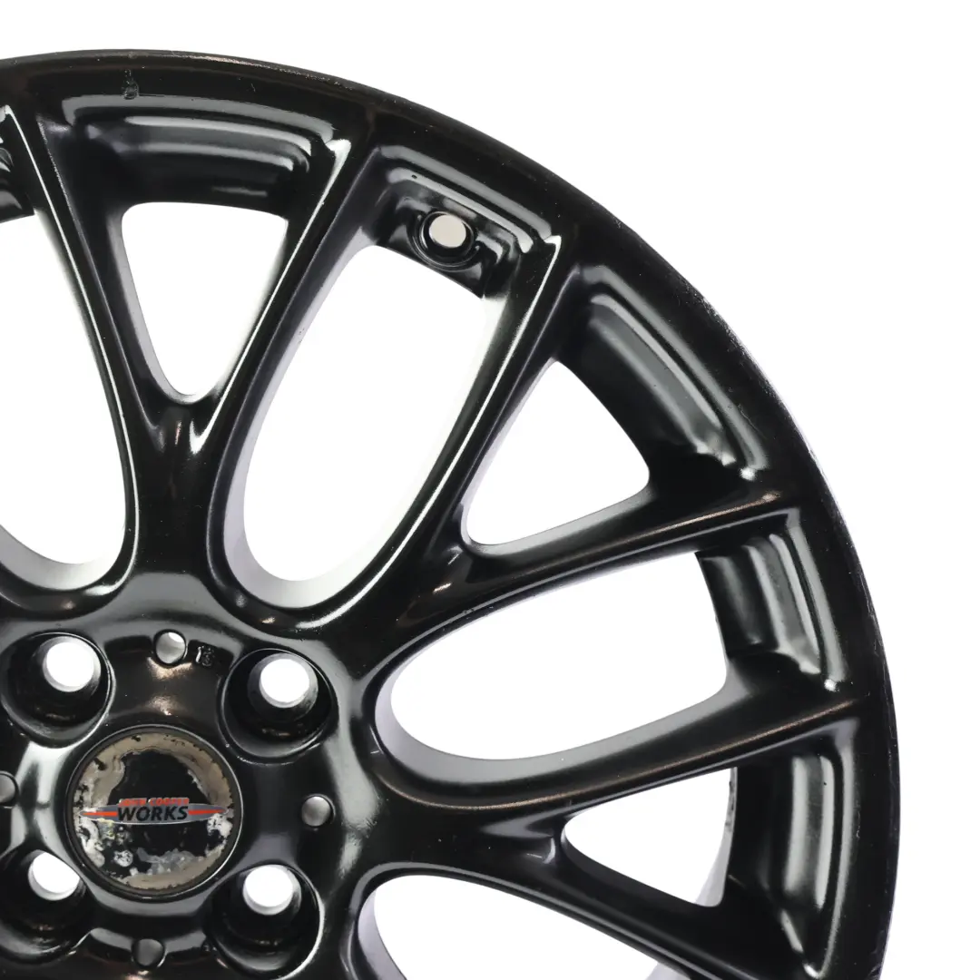 Cerchio Lega Nero 17" ET:48 7J Cross Spoke Challenge per Mini R50 R55 R56 con numero di parte 6784130 Mini R50 R55 R56 Cerchio Lega Nero 17" ET:48 7J Cross Spoke Challenge - SKU 6784130-5 - Numero di parte 6784130