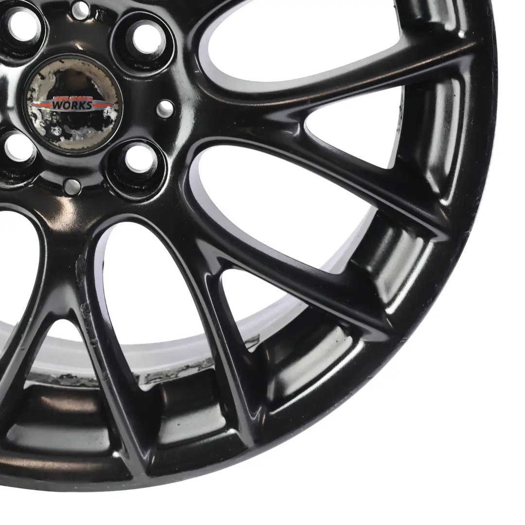 Mini R50 R55 R56 Alu Felge Schwarz 17" ET:48 7J Kreuz Speiche Challenge - SKU 6784130-5 - Teilenummer 6784130