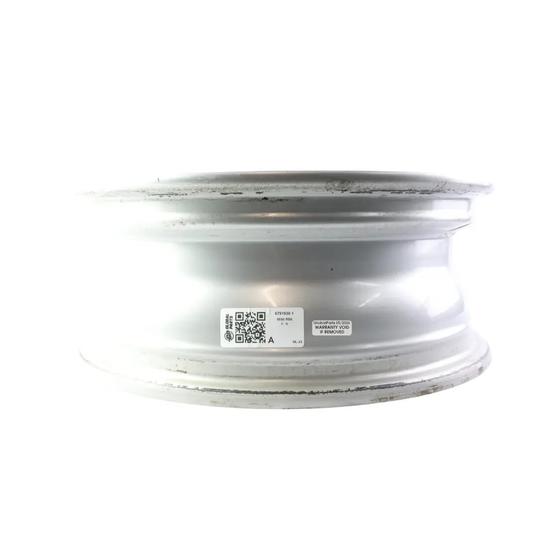 Alloy Rim 15" ET:45 5,5J 5-Star Twin Spoke 118 to Mini Cooper R55 R56 Silver Wheel with Part number 6791930 Mini Cooper R55 R56 Silver Wheel Alloy Rim 15" ET:45 5,5J 5-Star Twin Spoke 118 - SKU 6791930-1 - Part number 6791930