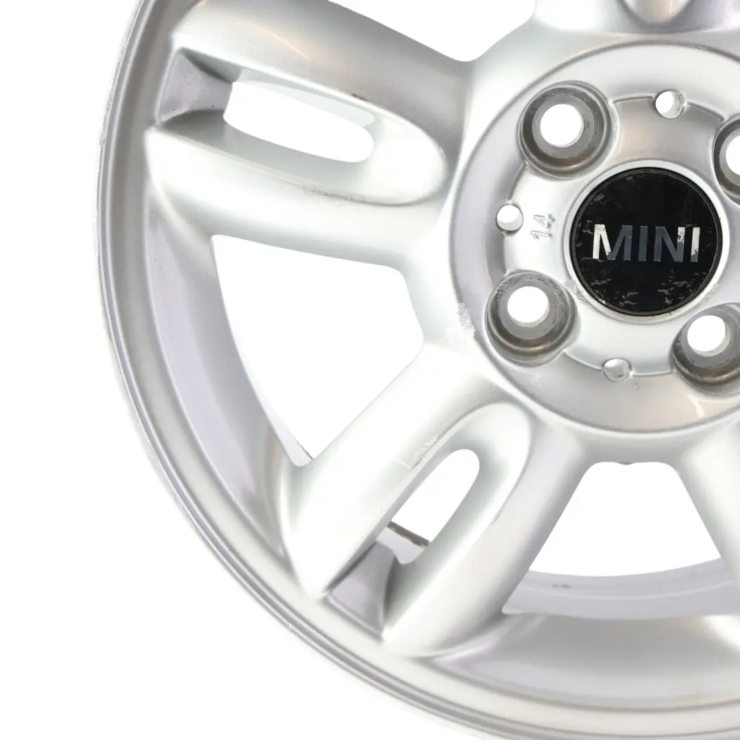 Alloy Rim 15" ET:45 5,5J 5-Star Twin Spoke 118 to Mini Cooper R55 R56 Silver Wheel with Part number 6791930 Mini Cooper R55 R56 Silver Wheel Alloy Rim 15" ET:45 5,5J 5-Star Twin Spoke 118 - SKU 6791930-1 - Part number 6791930