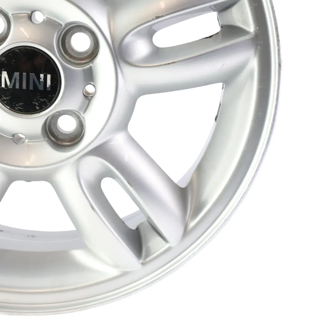 Mini Cooper R55 R56 Silver Wheel Alloy Rim 15" ET:45 5,5J 5-Star Twin Spoke 118 - SKU 6791930-1 - Part number 6791930