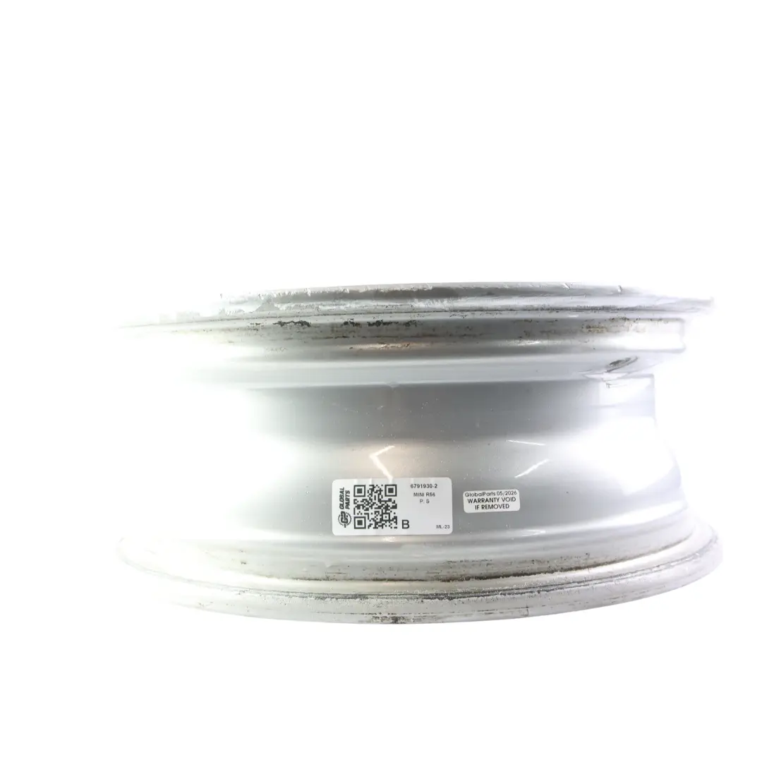 Mini Cooper One R56 Silver Wheel Alloy Rim 15" ET:45 5,5J 5-Star Twin Spoke 118 - SKU 6791930-2 - Part number 6791930