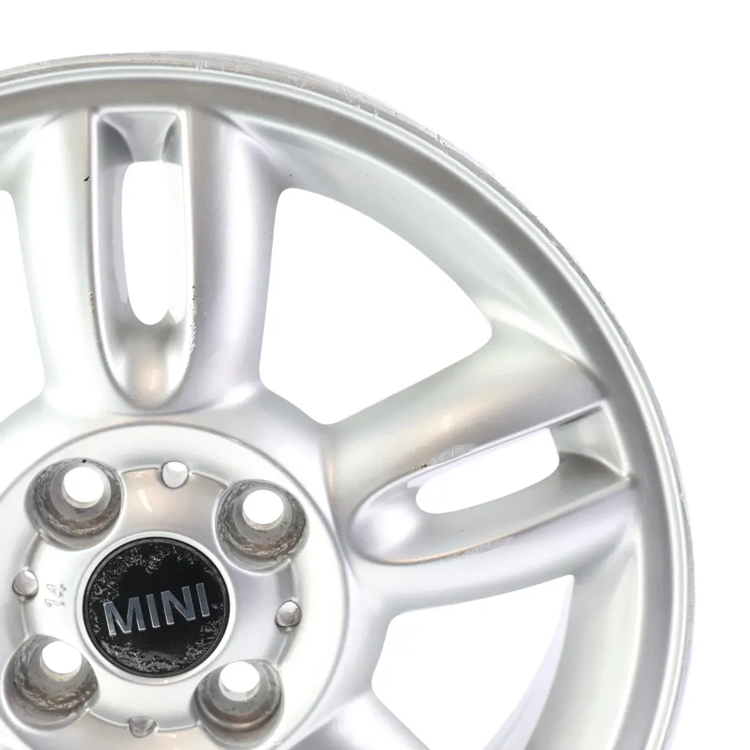 Mini One R56 Silver Llanta De aleacion 15" ET:45 5,5J 5-Star Twin Spoke 118 - SKU 6791930-2 - Número de pieza 6791930