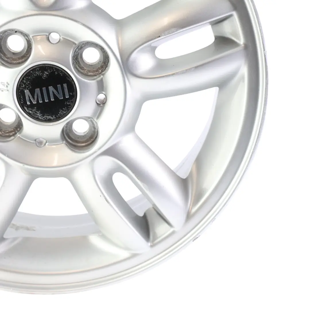 Mini Cooper One R56 Silver Wheel Alloy Rim 15" ET:45 5,5J 5-Star Twin Spoke 118 - SKU 6791930-2 - Part number 6791930