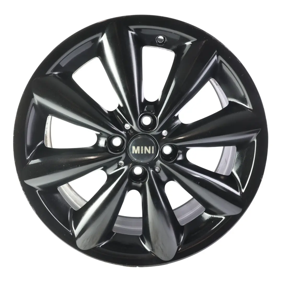 Mini Cooper R55 R56 R57 R58 Black Wheel Alloy Rim 17" 7J ET:48 Conical Spoke - SKU 6791931-1 - Part number 6791931