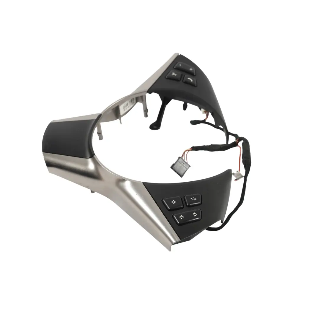 BMW E60 E63 Garniture Volant Sport Commande Multifonction Titane Chrome - SKU 6794084-1 - Numéro de pièce 6794084