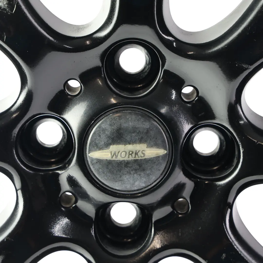 Mini Cooper R55 R56 Cerchio in lega nero 17" 7J ET:48 Cross Spoke Challenge - SKU 6795208-1 - Numero di parte 6795208