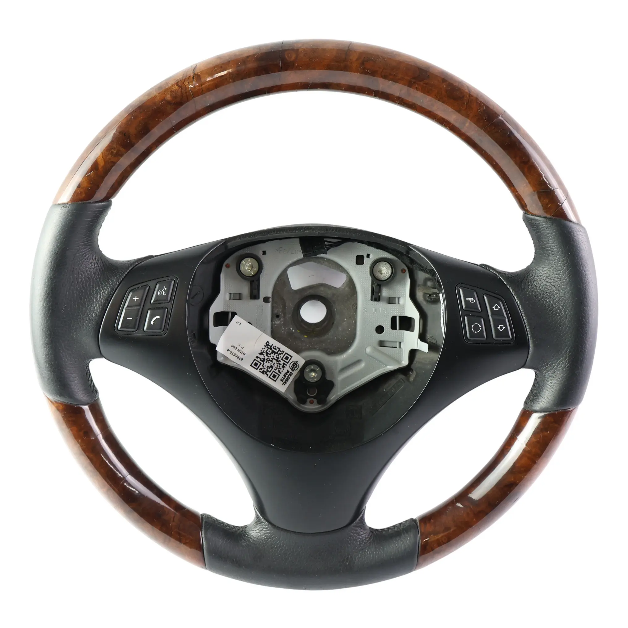 BMW E81 E87 E90 E91 E92 Sport Cerchio Volante Pelle Rivestimento Multifunzione