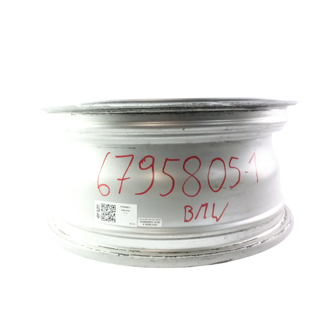 Scheibenrad Leichtmetall Links 16 306 ET:31 7J für BMW E90 F30 mit Teilenummer 6795805 BMW E90 F30 Scheibenrad Leichtmetall Links 16 306 ET:31 7J - SKU 6795805-1 - Teilenummer 6795805