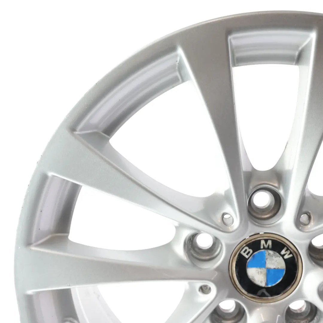 BMW F30 F31 F32 F33 Silber Alu Felge 17" 7,5J ET:37 V-Speiche 395 - SKU 6796244-7 - Teilenummer 6796244