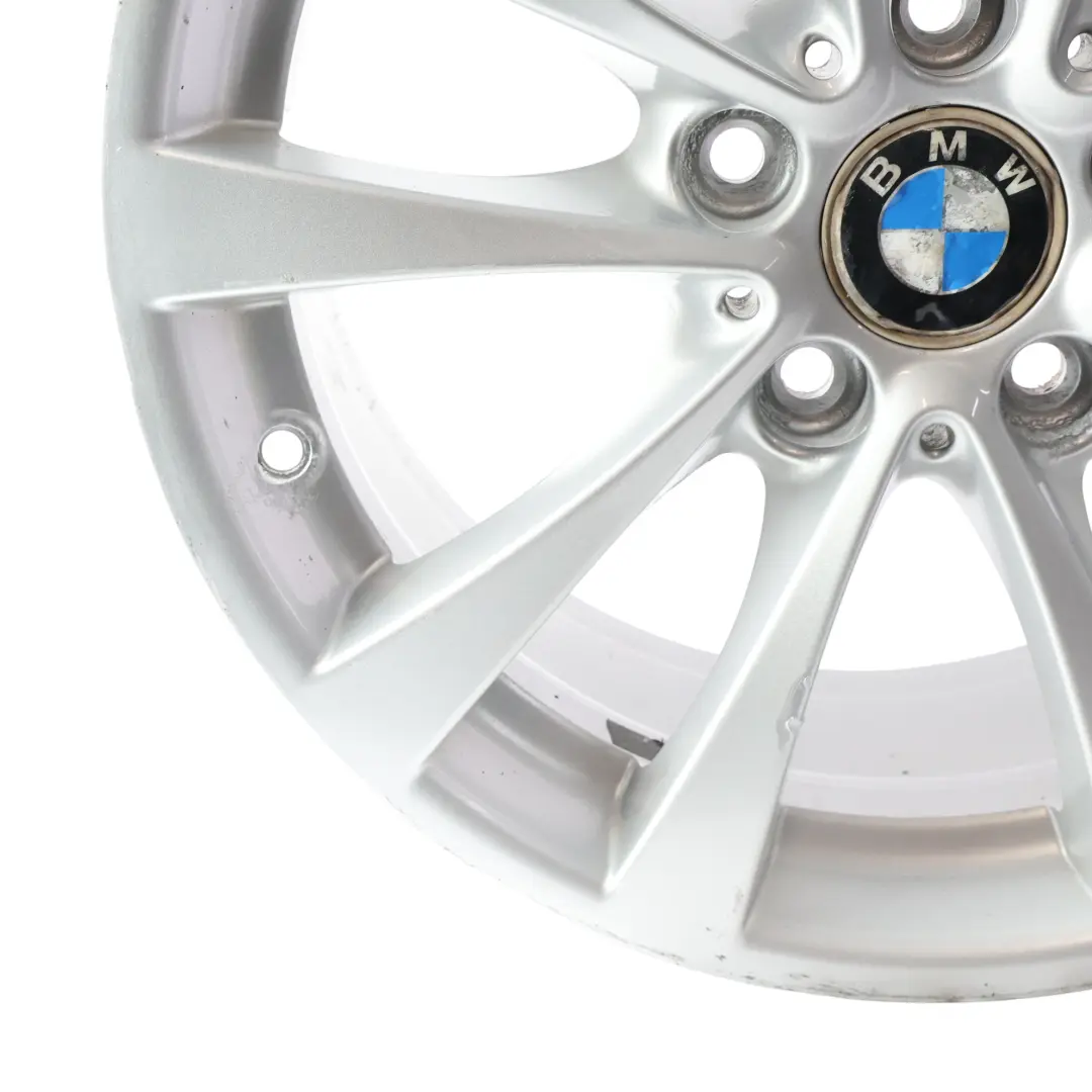 BMW F30 F31 F32 F33 Cerchio Lega Argento 17" 7,5J ET:37 V-Spoke 395 - SKU 6796244-7 - Numero di parte 6796244