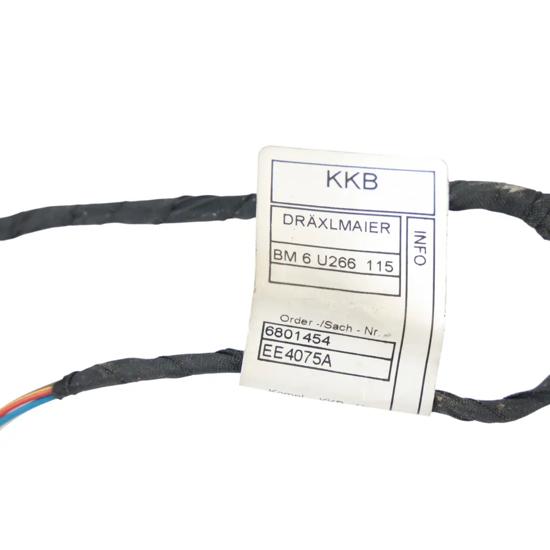 Kabelbaum Kabel für BMW X5 F15 mit Teilenummer 6801327 BMW X5 F15 Kabelbaum Kabel - SKU 6801327 - Teilenummer 6801327