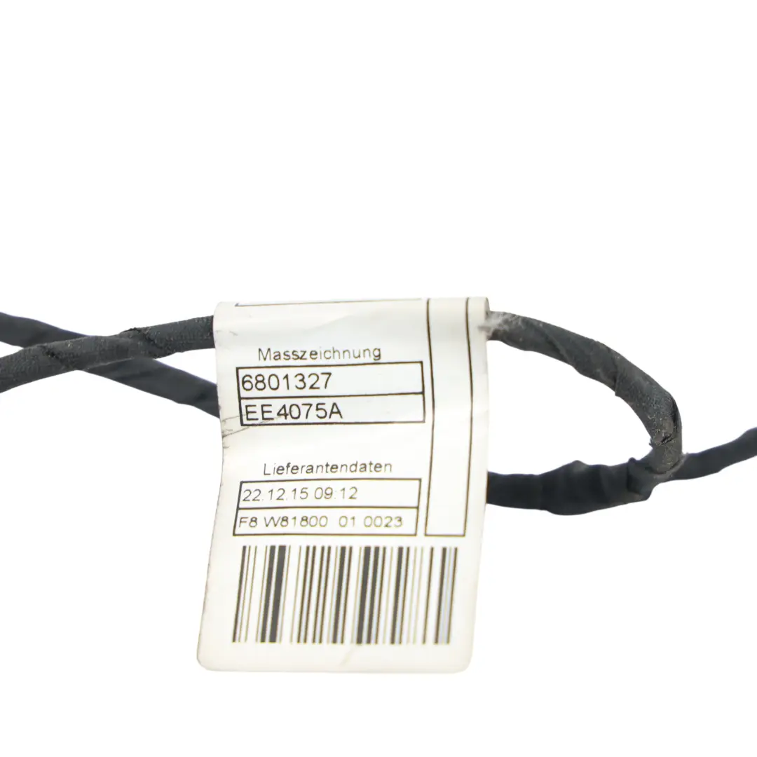 Wiring Harness Loom Cable to BMW X5 F15 with Part number 6801327 BMW X5 F15 Wiring Harness Loom Cable - SKU 6801327 - Part number 6801327