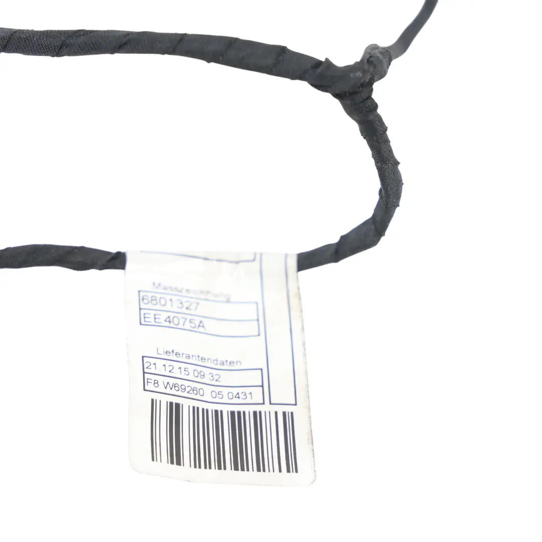 BMW X5 F15 Arnés Cableado Cable 6801327 - SKU 6801454 - Número de pieza 6801454