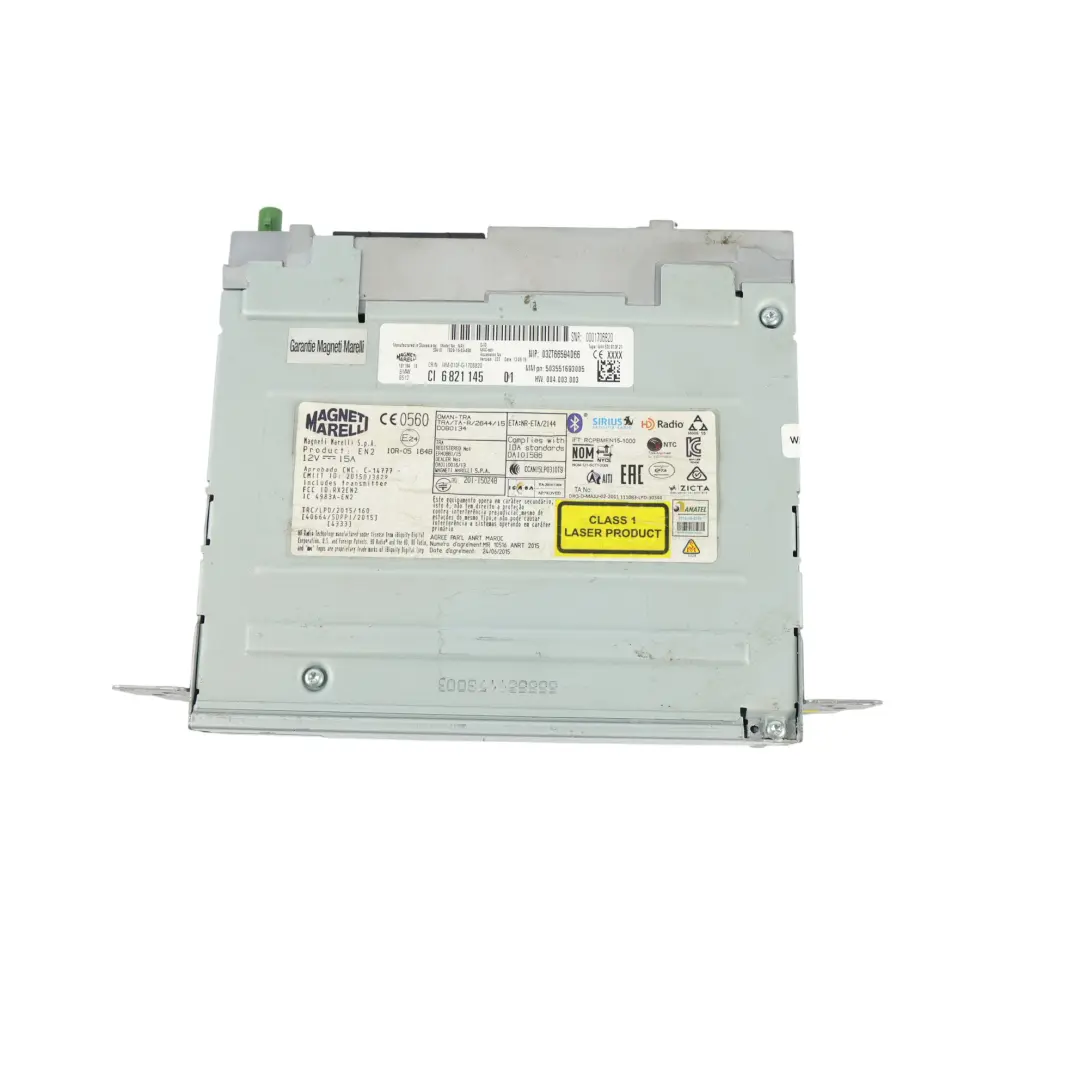 Radio Estéreo Navegador Reproductor CD para Mini Clubman F54 F55 con número de pieza 6821145 Mini Clubman F54 F55 Radio Estéreo Navegador Reproductor CD - SKU 6821145 - Número de pieza 6821145