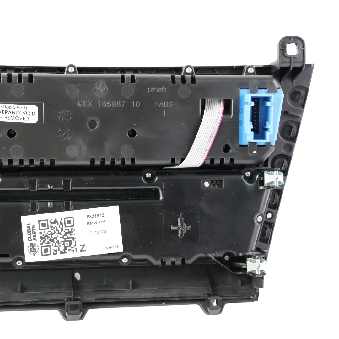 Klimabedienteil Radio Modul Einheit für BMW X5 X6 F15 F16 F85 mit Teilenummer 6831942 BMW X5 X6 F15 F16 F85 Klimabedienteil Radio Modul Einheit - SKU 6831942 - Teilenummer 6831942